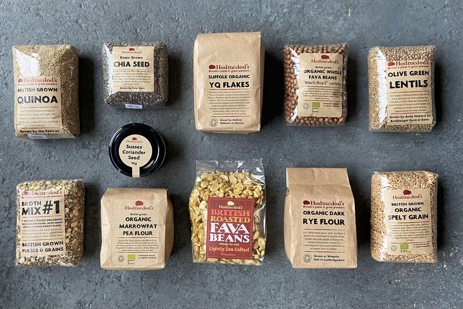 Hodmedod Selection Box - Hodmedod's British Pulses & Grains