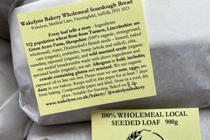 Wakelyns Seeded Sourdough Tin Loaf