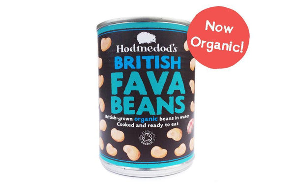 Whole Fava Beans in Water, Organic - Hodmedod's British Pulses & Grains