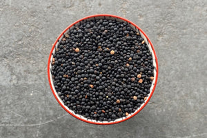 Wakelyns Whole Black Lentils, Organic - Hodmedod's British Pulses & Grains